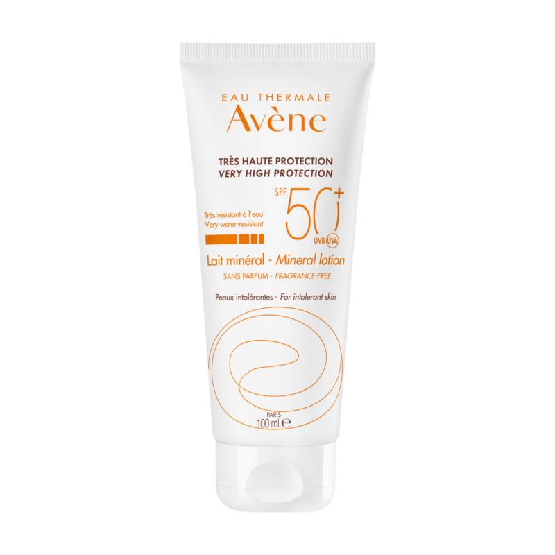 Avène Sonnenschutz - Mineralische Sonnenmilch SPF 50+ von Eau Thermale Avène