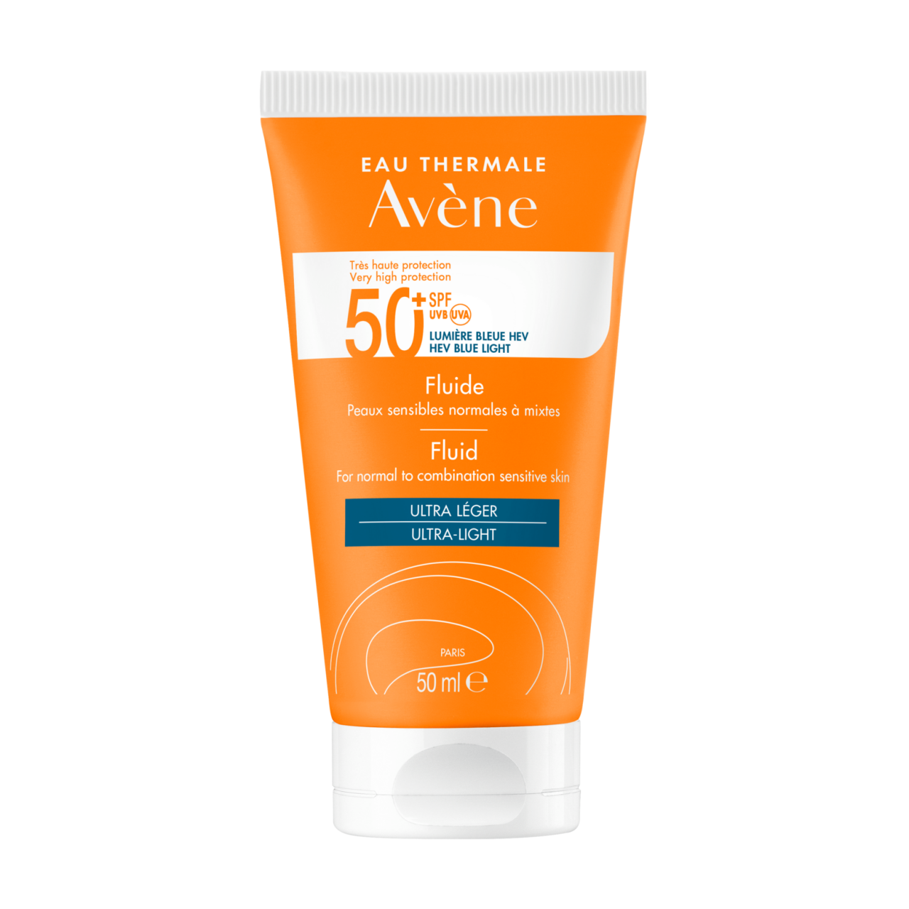 Avène Sonnenschutz - Sonnenfluid SPF 50+ mit Duftstoffen von Eau Thermale Avène