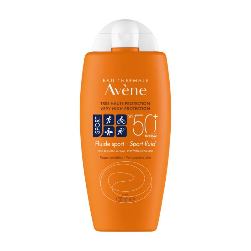 Avène Sonnenschutz - Sportfluid SPF 50+ Sonnenschutz orange von Eau Thermale Avène