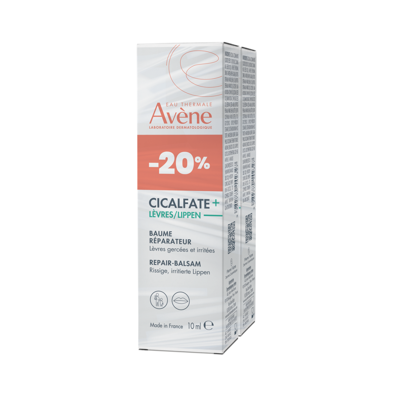 Cicalfate+ - Cicalfate+ Duo Repair-lippenbalsam von Eau Thermale Avène