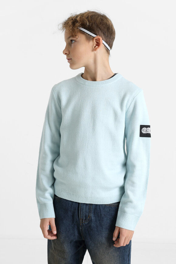 Eazy Feinstrickpullover | Hellblau | Jungen  | 10 von Eazy