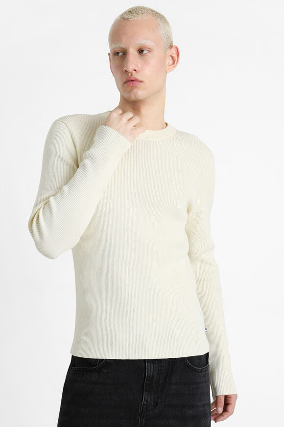 Eazy Gerippter Strickpullover | Offwhite | Herren  | L von Eazy