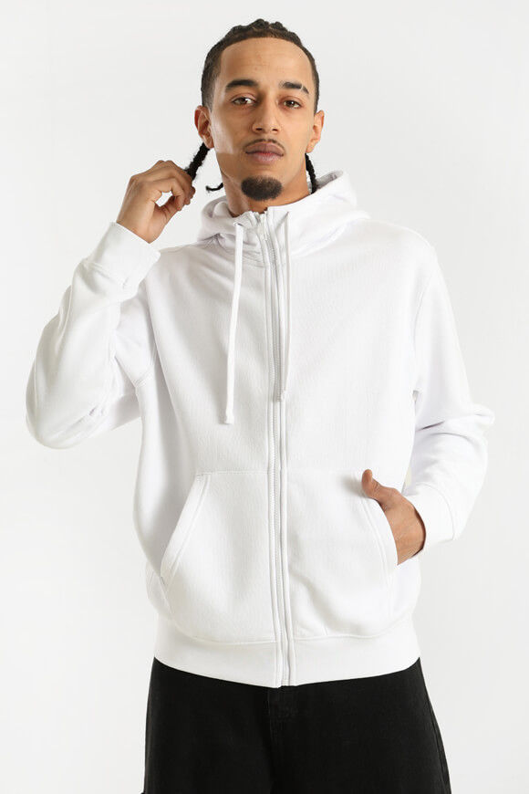 Eazy Kapuzensweatjacke | Weiss | Herren  | L von Eazy