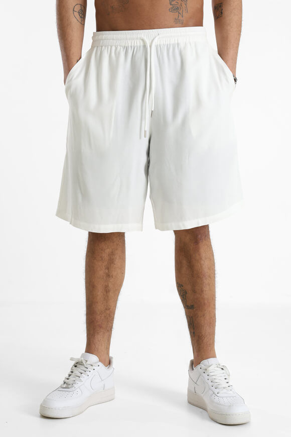 Eazy Stoffshorts | Offwhite | Herren  | L von Eazy