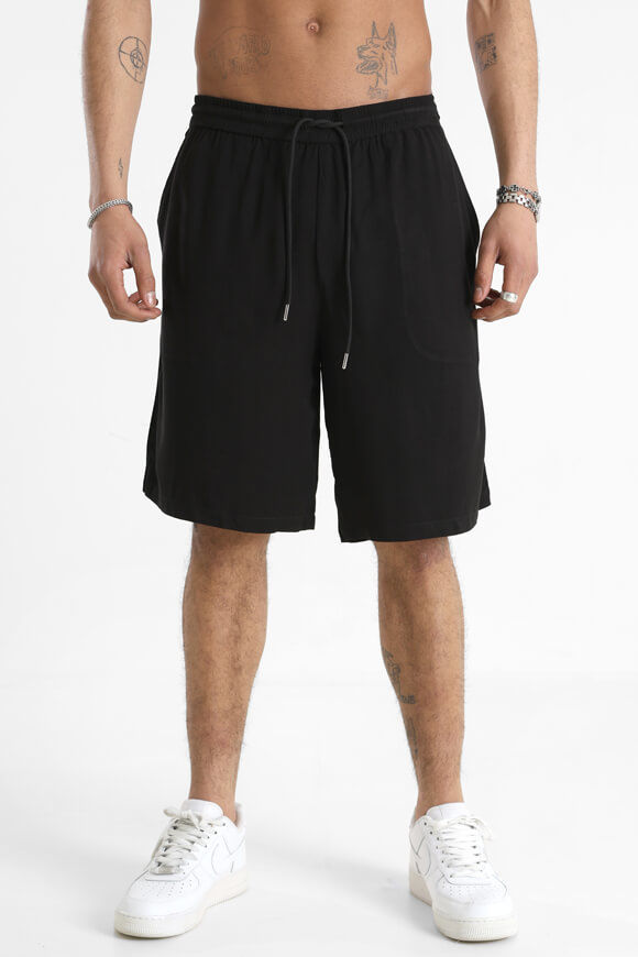 Eazy Stoffshorts | Schwarz | Herren  | L von Eazy