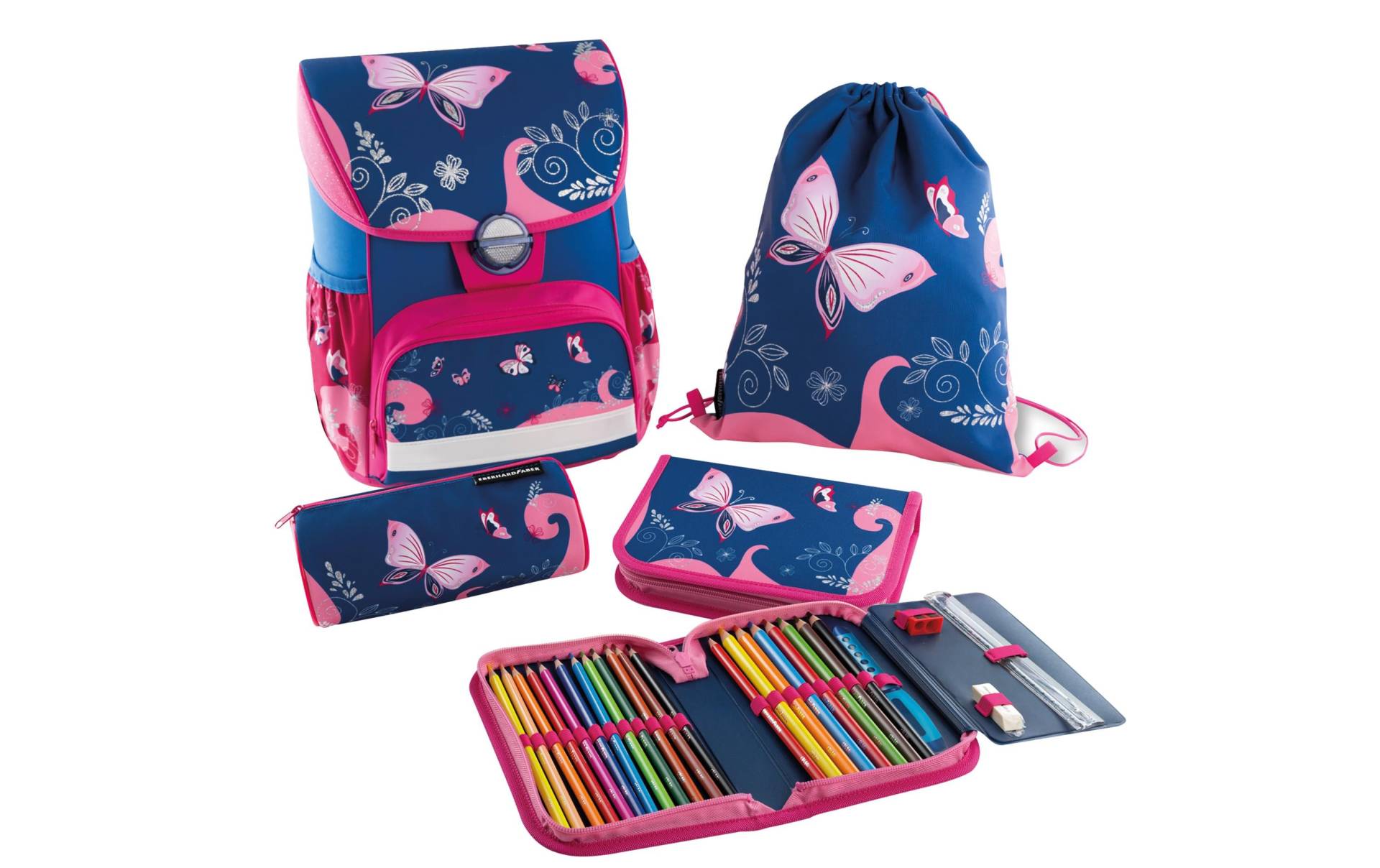 Eberhard Faber Schulrucksack »Schulthek-Set EFAlin« Eberhard Faber Schulrucksack »Schulthek-Set EFAlin« von Eberhard Faber
