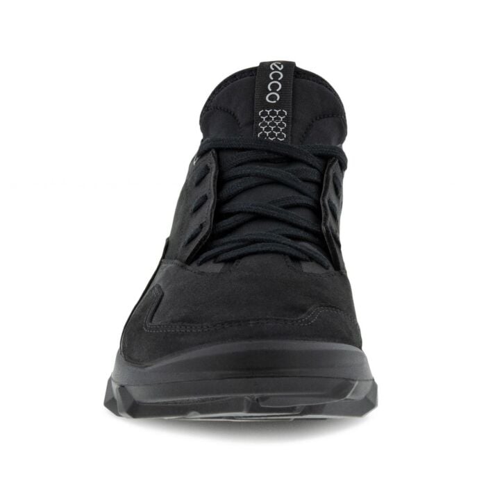 Ecco Damen Sneaker aus Nubuckleder schwarz von Ecco