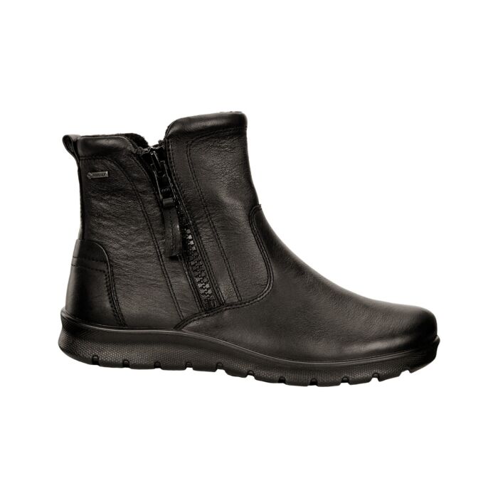 Ecco Damen Stiefelette aus Nubukleder schwarz, 37 von Ecco