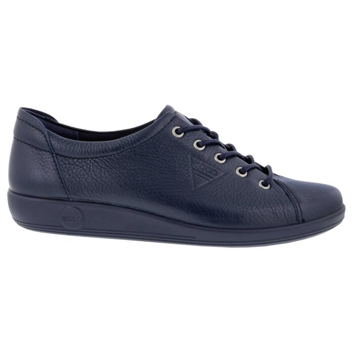 Ecco Damen Sneaker aus Leder marine, 38 von Ecco