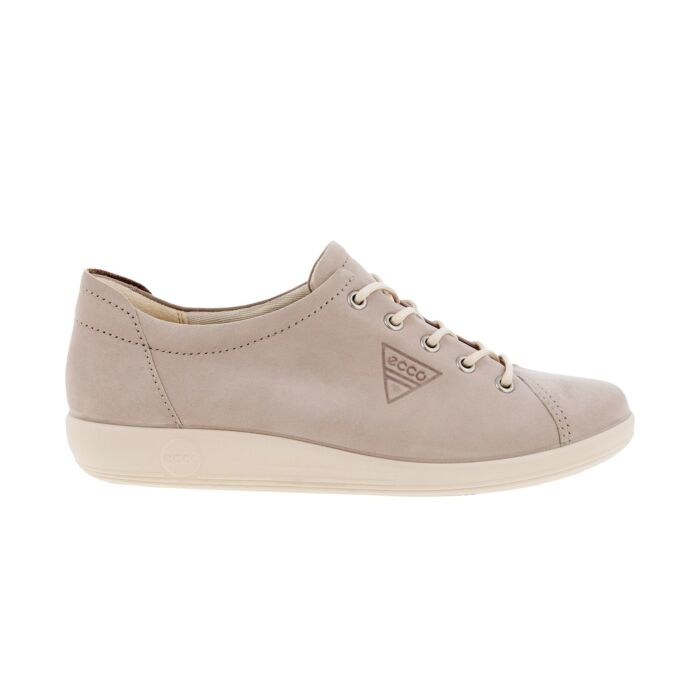 Ecco Damen Sneaker aus Leder sand, 37 von Ecco