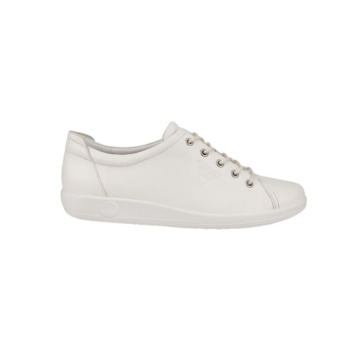 Ecco Damen Sneaker aus Leder weiss, 37 von Ecco