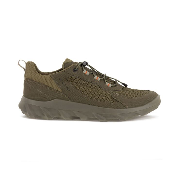 Ecco Sneaker für Herren aus atmungsaktiven Textil moos Ecco Sneaker für Herren aus atmungsaktiven Textil moos von Ecco