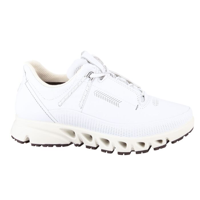 Sportlicher Ecco Damen Sneaker aus Nappeleder weiss von Ecco