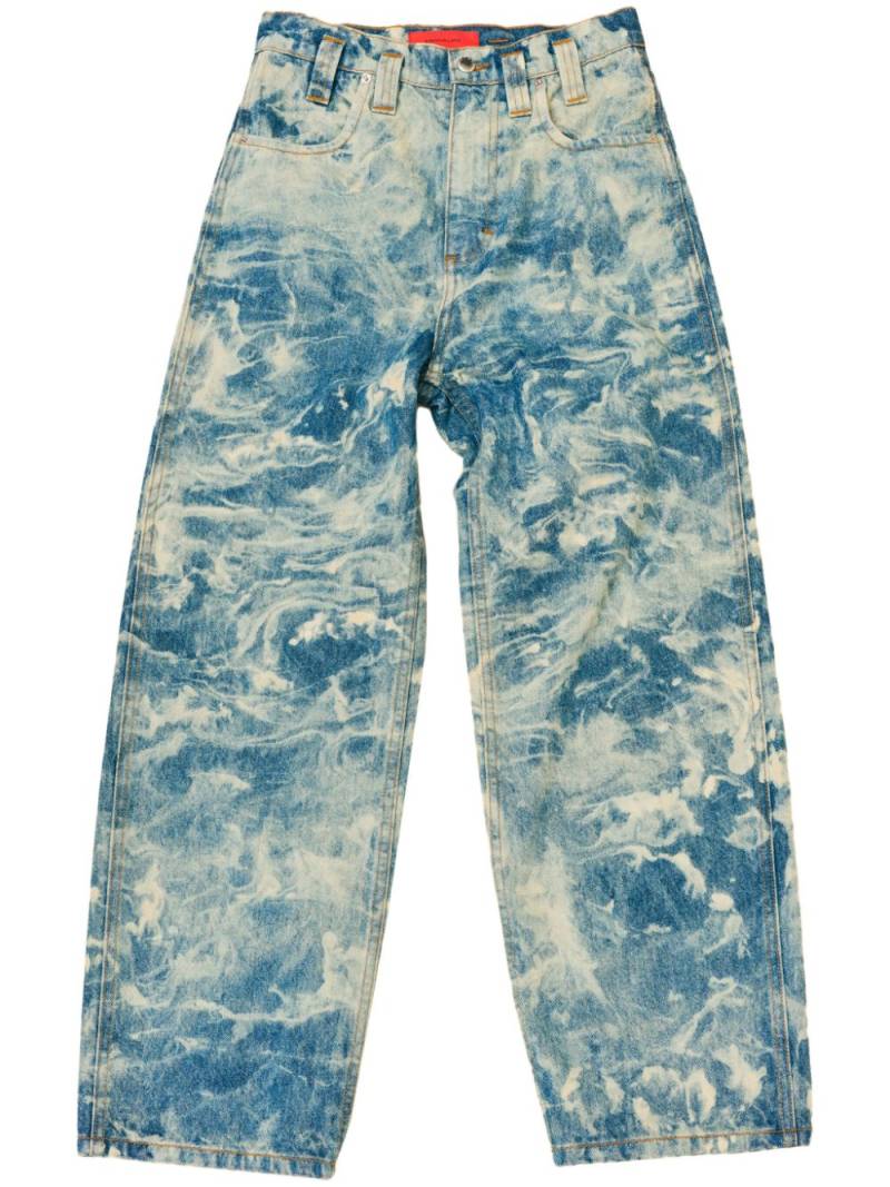 Eckhaus Latta Cloud baggy jeans - Blue von Eckhaus Latta