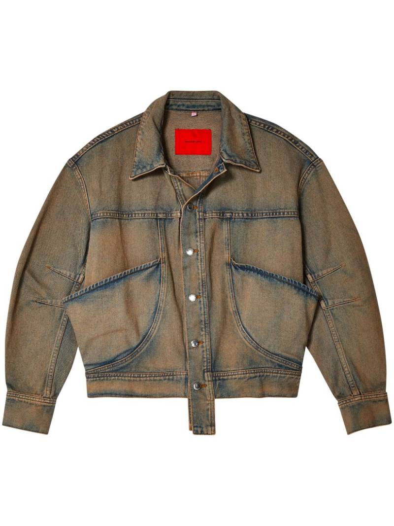 Eckhaus Latta El Jacket Redux denim jacket - Blue von Eckhaus Latta