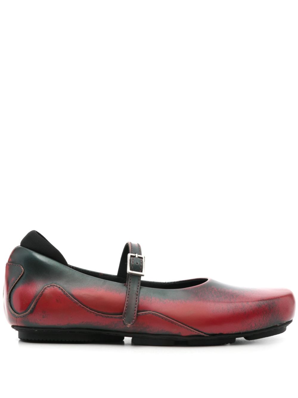 Eckhaus Latta Elektra ballerina shoes - Red von Eckhaus Latta