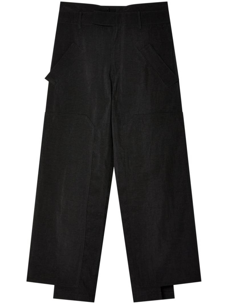 Eckhaus Latta Trace trousers - Black von Eckhaus Latta