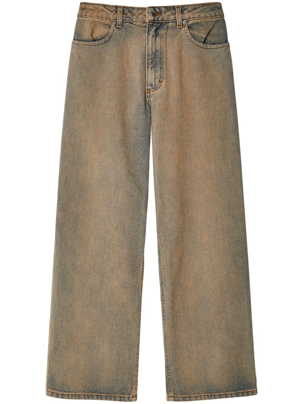 Eckhaus Latta wide-leg jeans - Neutrals von Eckhaus Latta