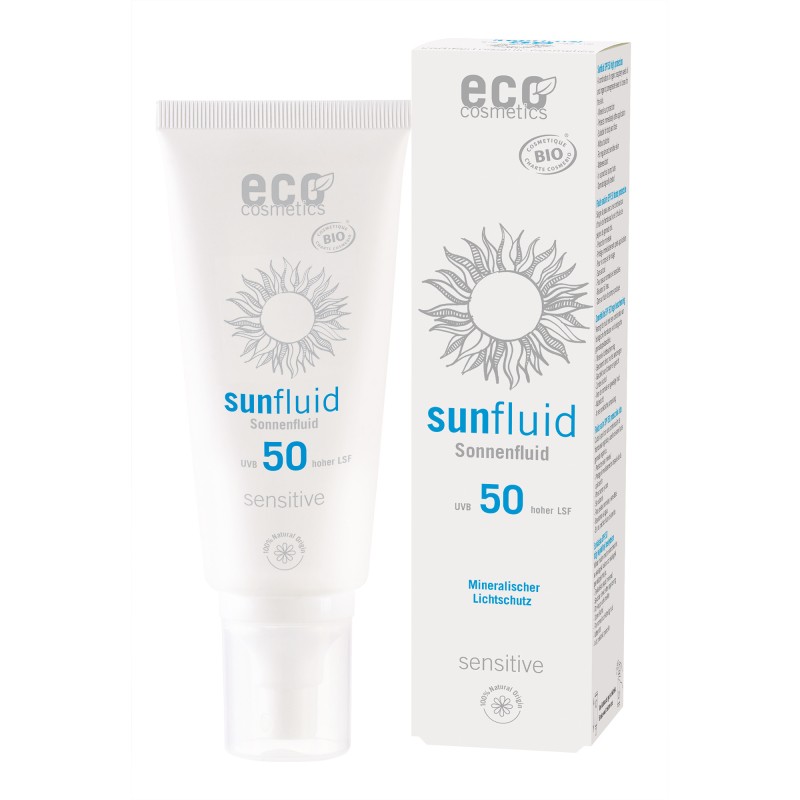 Eco Cosmetics - Sonnenfluid Sensitiv LSF50