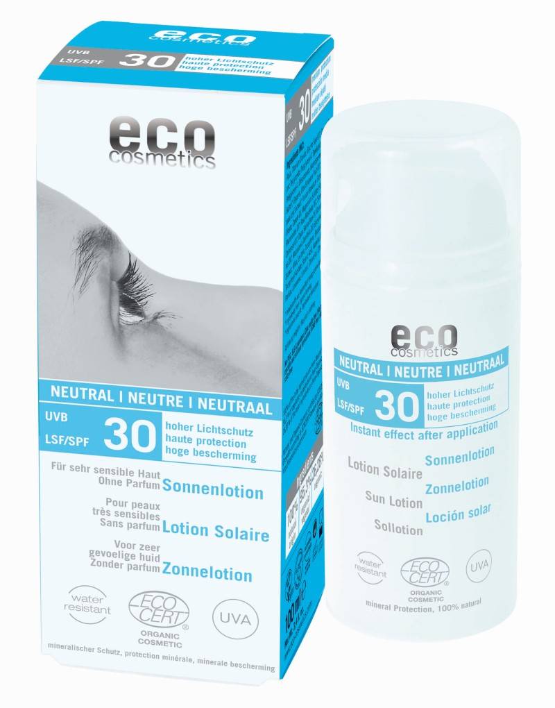 Eco Cosmetics - Sonnenlotion Neutral LSF30 von Eco Cosmetics