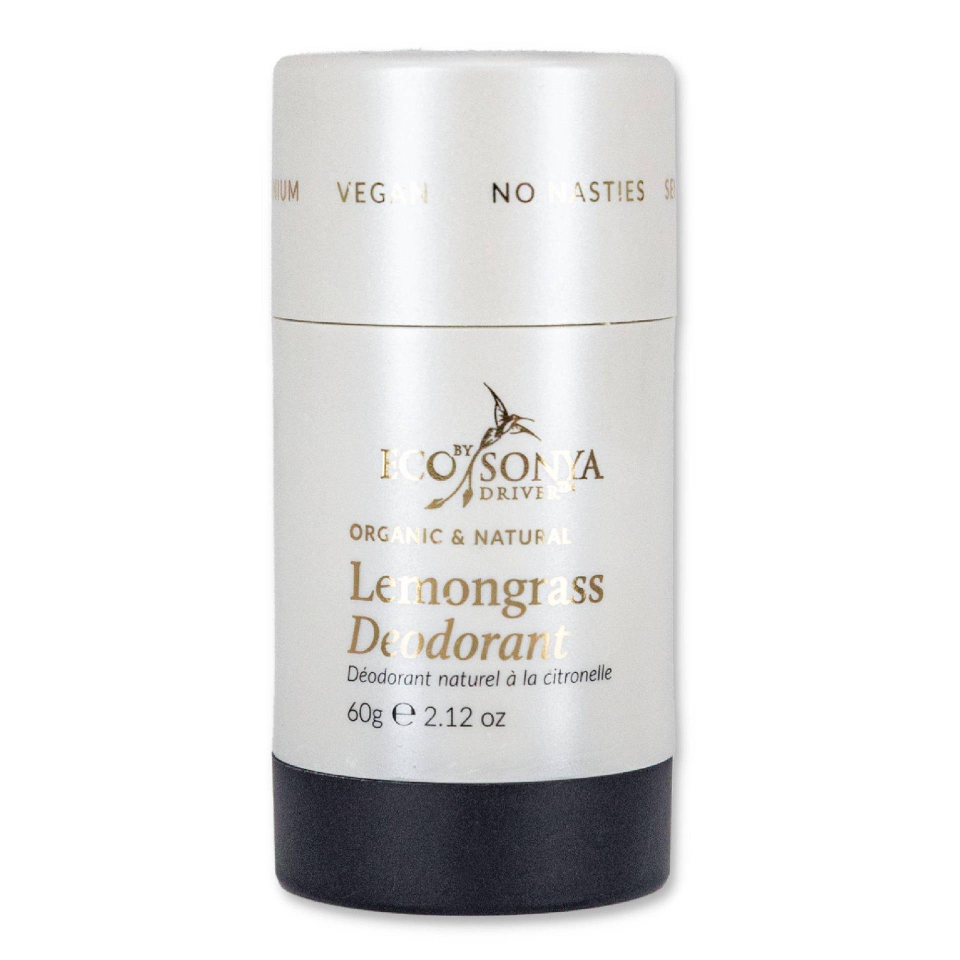 Natürliches Deodorant Zitronengras Damen Weiss 60g von Eco by Sonya Driver