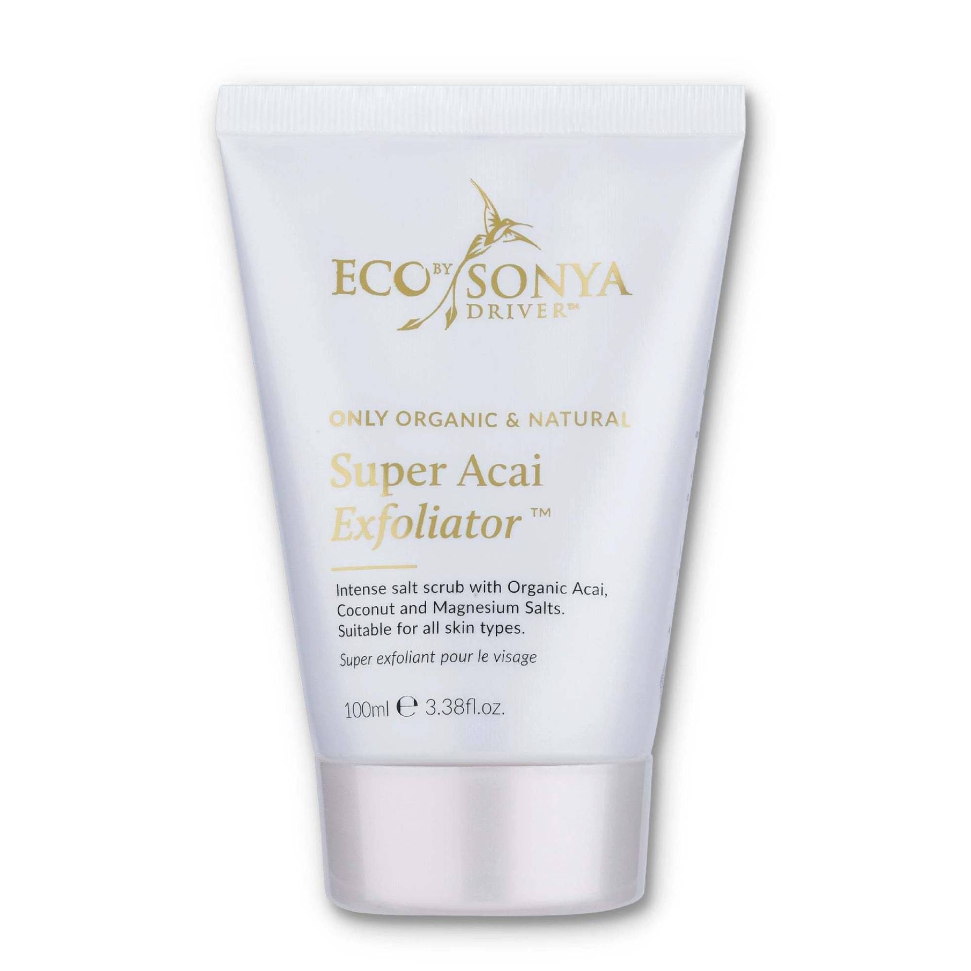 Super Acai Gesicht Peeling Damen  100 ml von Eco by Sonya Driver