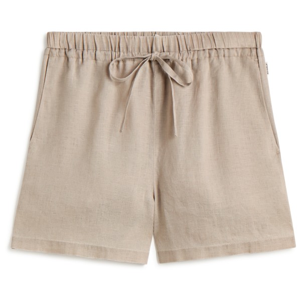 Ecoalf - Women's Yeraalf Linen Shorts - Shorts Gr L;M;S;XS beige;blau von Ecoalf