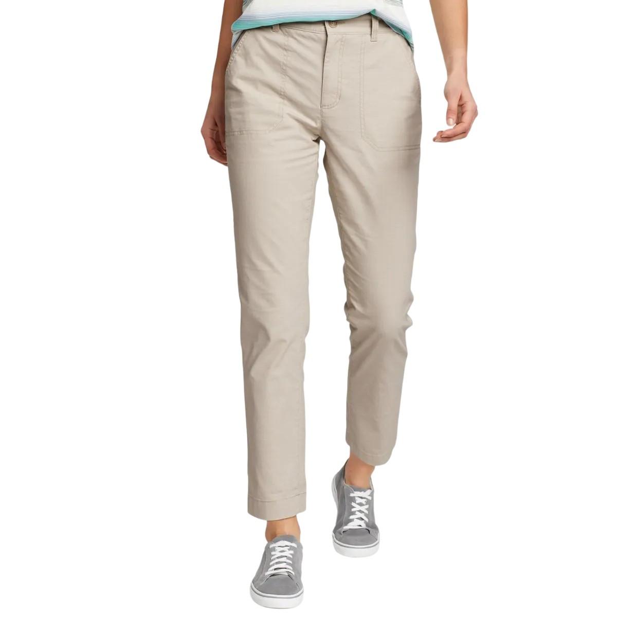 Adventure Hosen Damen Light Beige L von Eddie Bauer