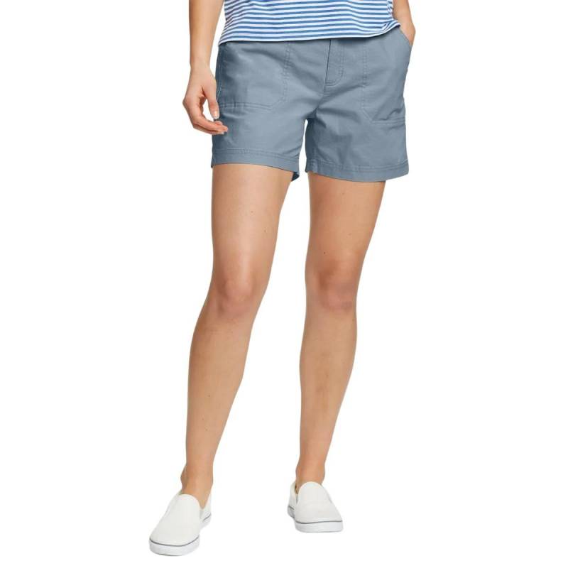 Adventure Shorts Damen Blau Denim 3XL von Eddie Bauer