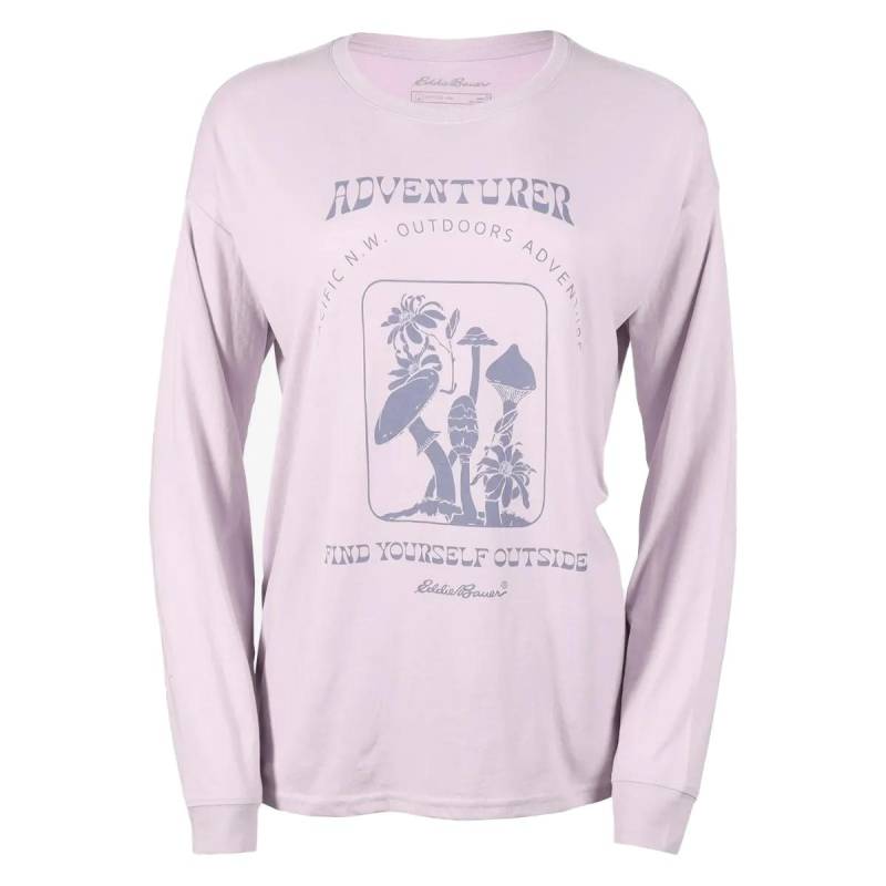 Adventure Tshirt Damen Schiefergrau L von Eddie Bauer