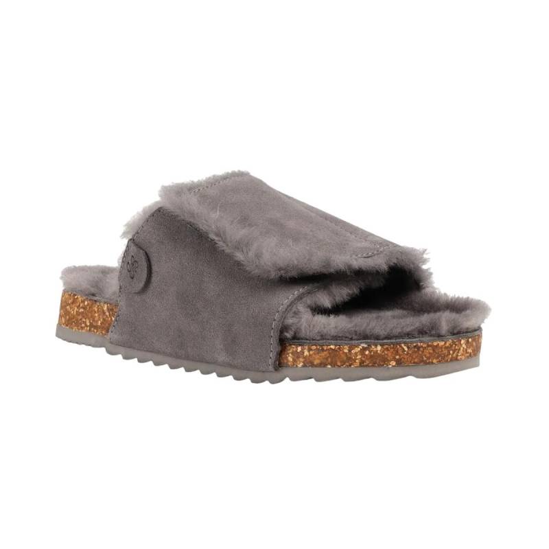 Badesandale Firelight, Wildleder Herren Grau 47 von Eddie Bauer