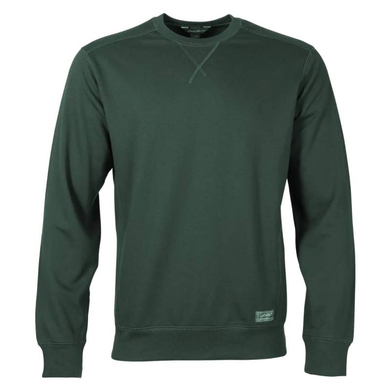 Camp Sweatshirt Rundhalsausschnitt Langärmlig Herren Blau L von Eddie Bauer