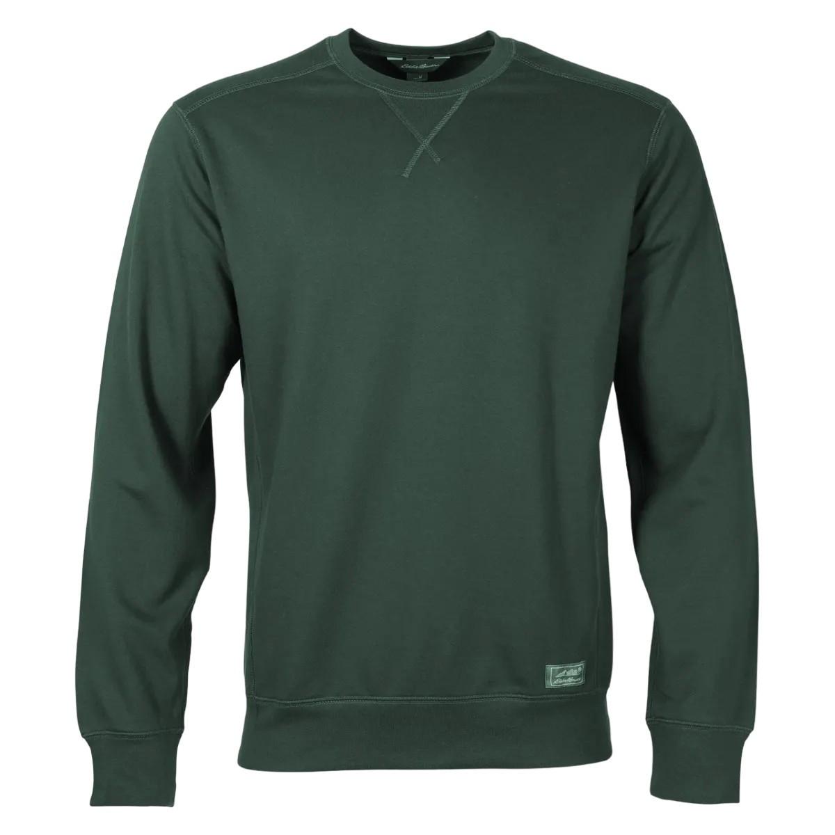 Camp Sweatshirt Rundhalsausschnitt Langärmlig Herren Blau XXL von Eddie Bauer