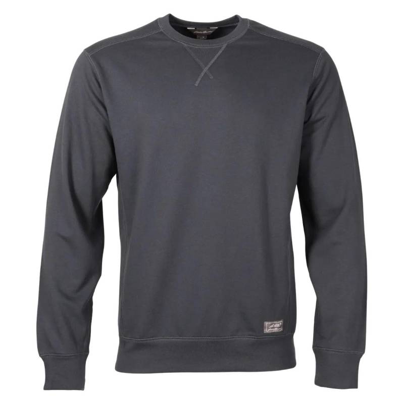 Camp Sweatshirt Rundhalsausschnitt Langärmlig Herren Grün M von Eddie Bauer