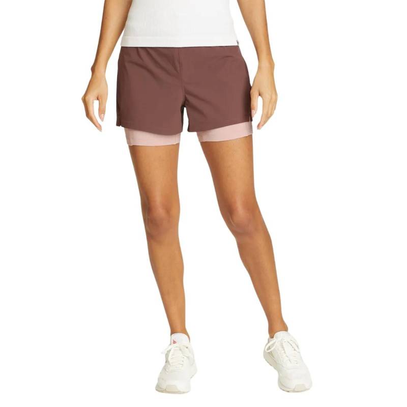 Cove Trail Shorts Damen Dunkelrot M von Eddie Bauer