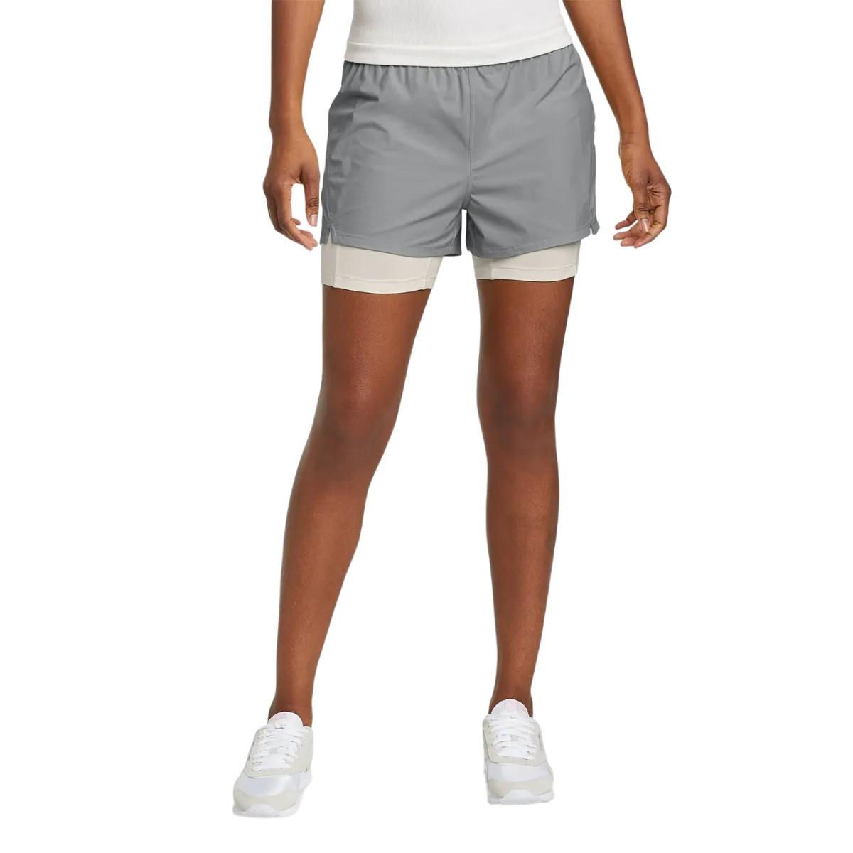 Cove Trail Shorts Damen Spacegrau L von Eddie Bauer