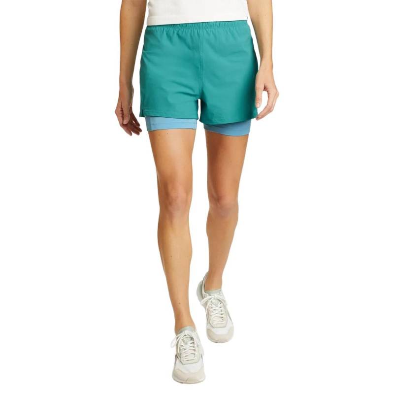 Cove Trail Shorts Damen Türkisblau L von Eddie Bauer