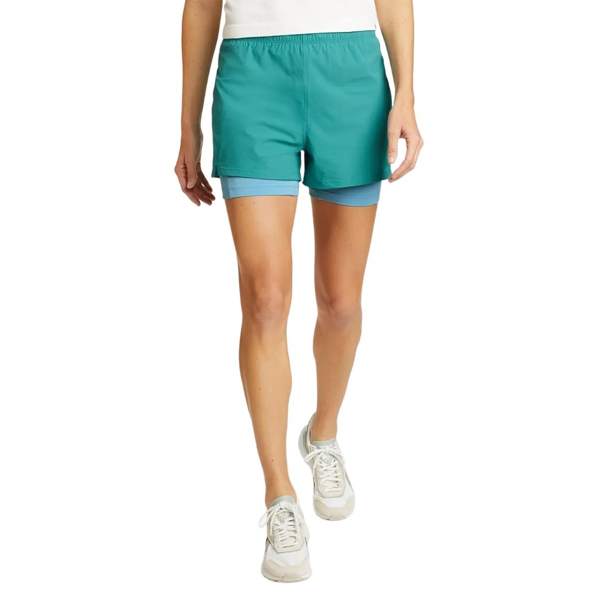 Cove Trail Shorts Damen Türkisblau S von Eddie Bauer