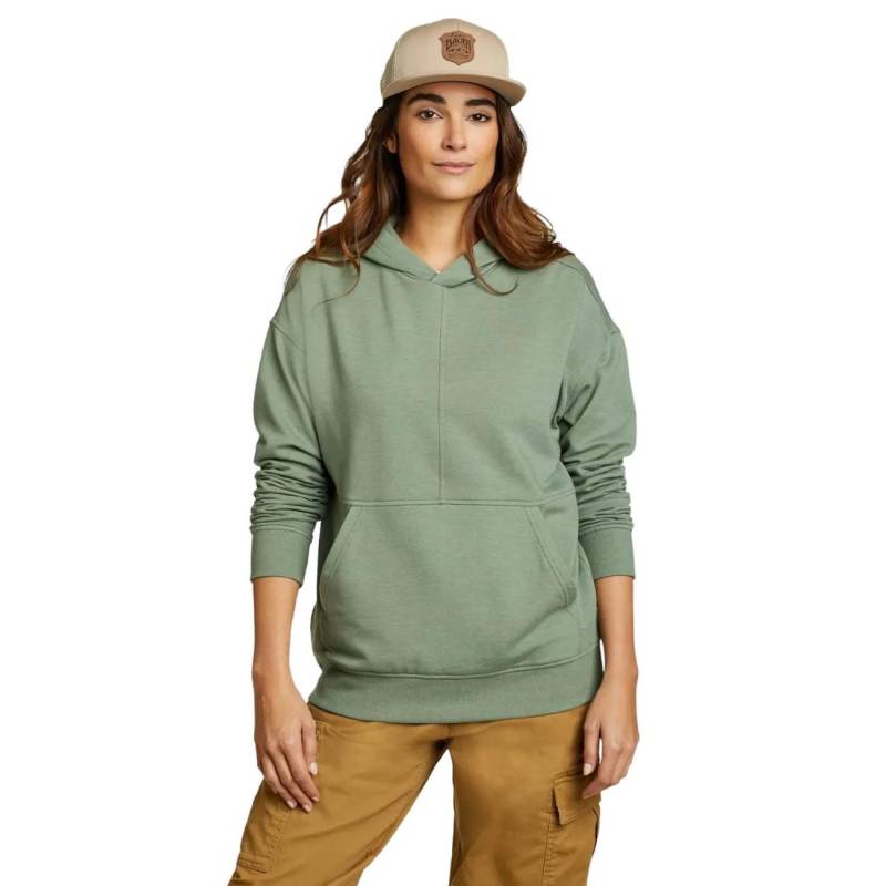 Cozy Camp Hoodie Zum Überziehen Damen Grün L von Eddie Bauer