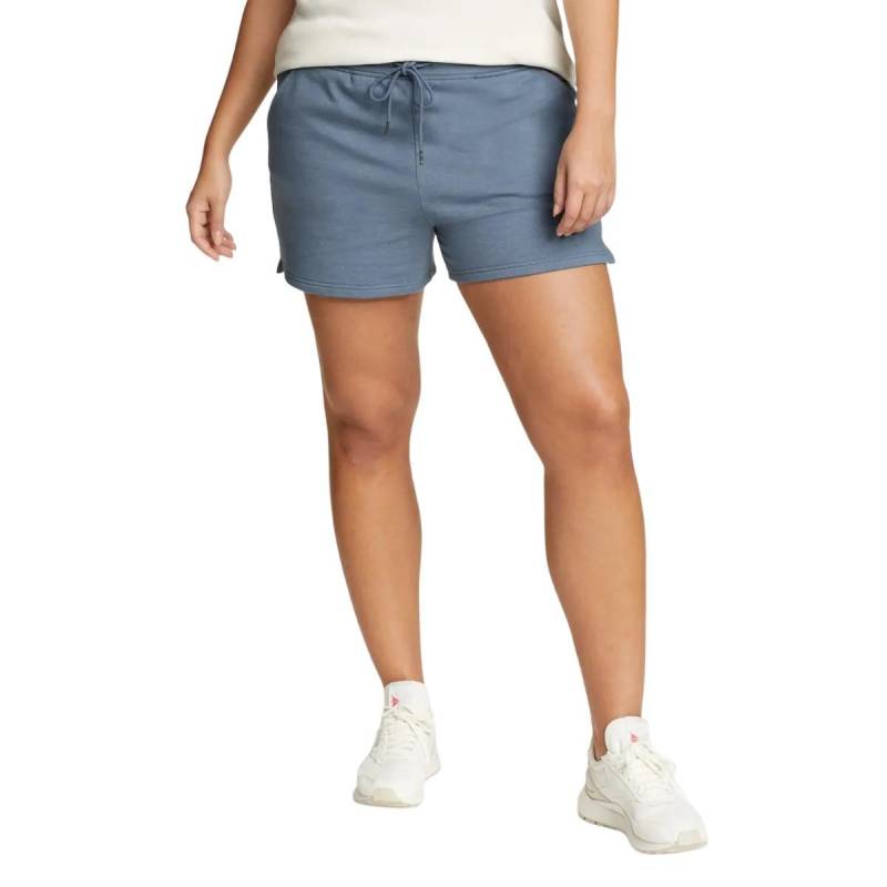 Cozy Camp Shorts Damen Mittelblau L von Eddie Bauer