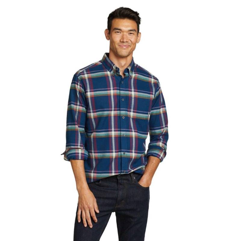 Favorite Hemd Langärmlig Herren Marine M von Eddie Bauer