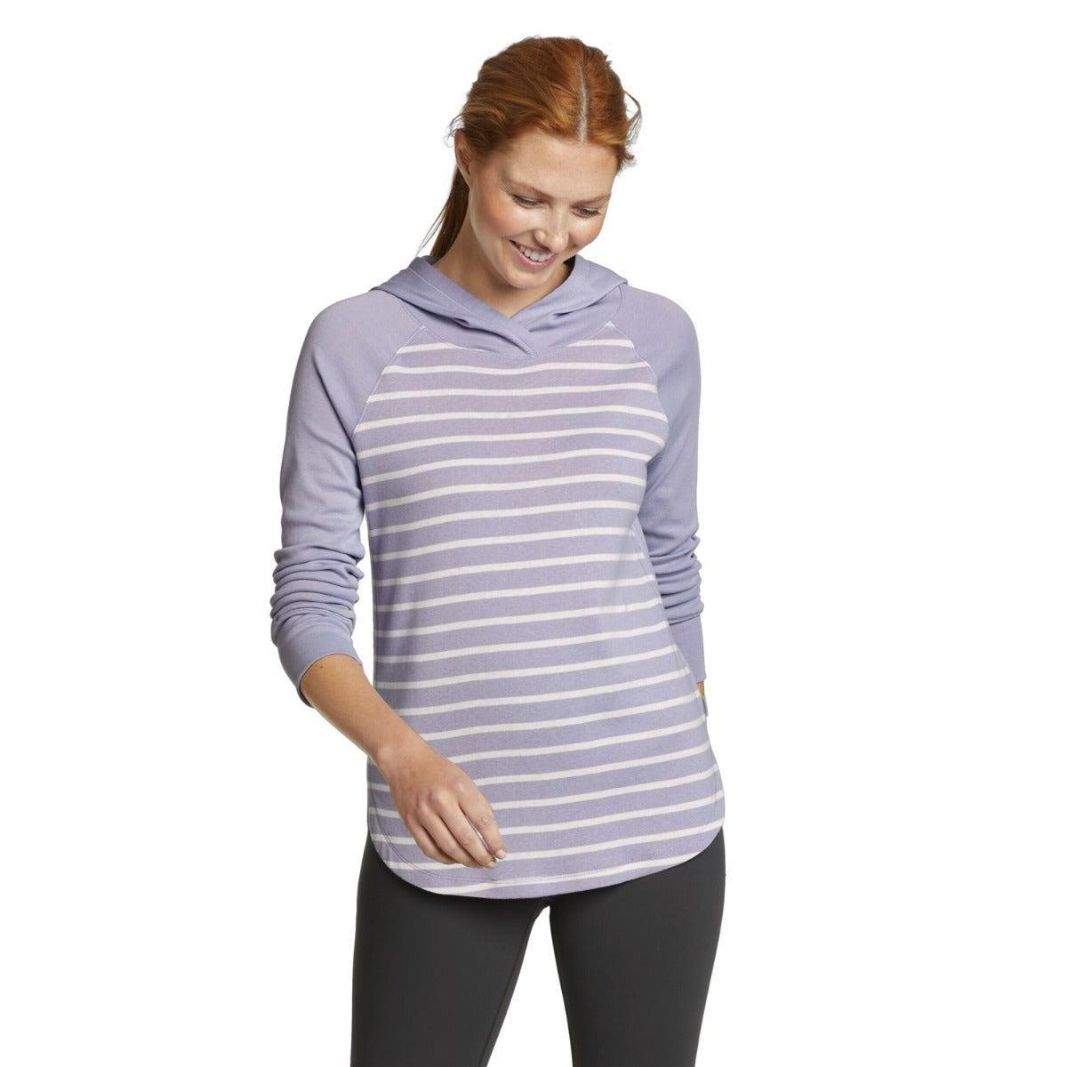 Favorite Kapuzenpullover Langärmlig Damen Lila XXL von Eddie Bauer