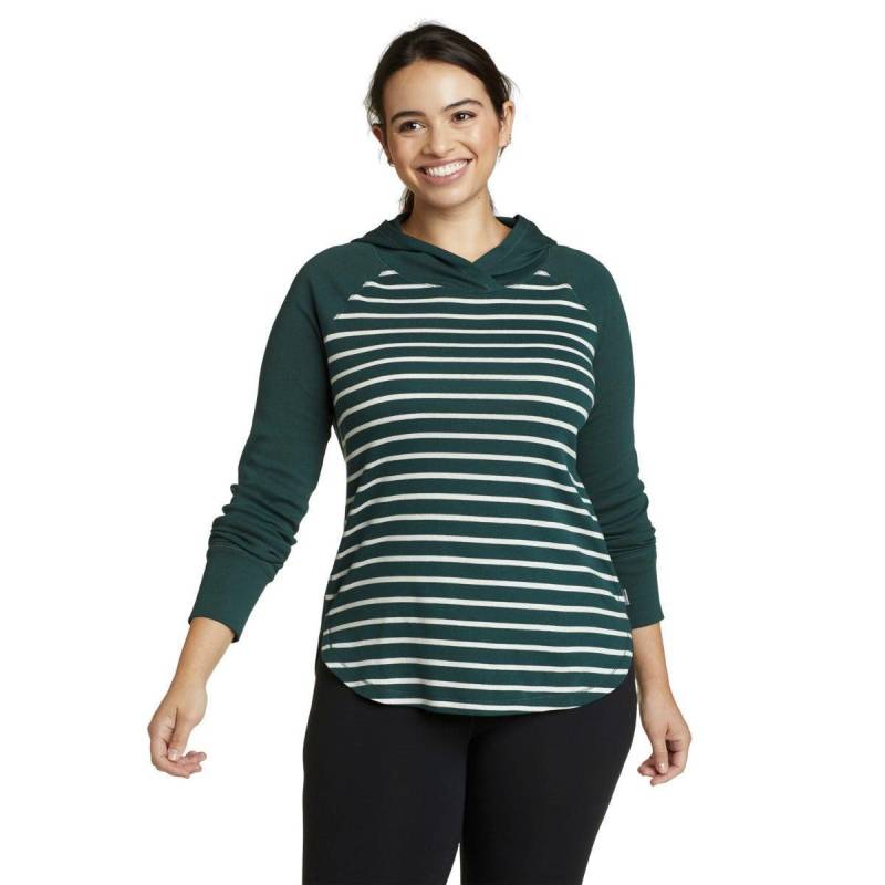 Favorite Kapuzenpullover Langärmlig Damen Taubengrau L von Eddie Bauer