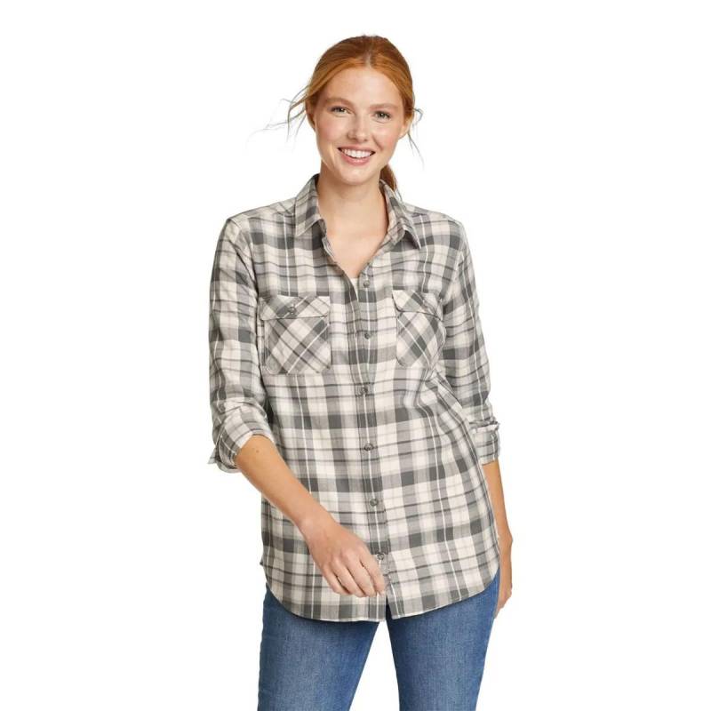 Firelight Hemd Damen Schiefergrau L von Eddie Bauer