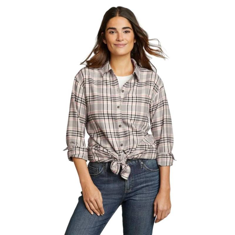 Firelight Hemd Damen Spacegrau XL von Eddie Bauer