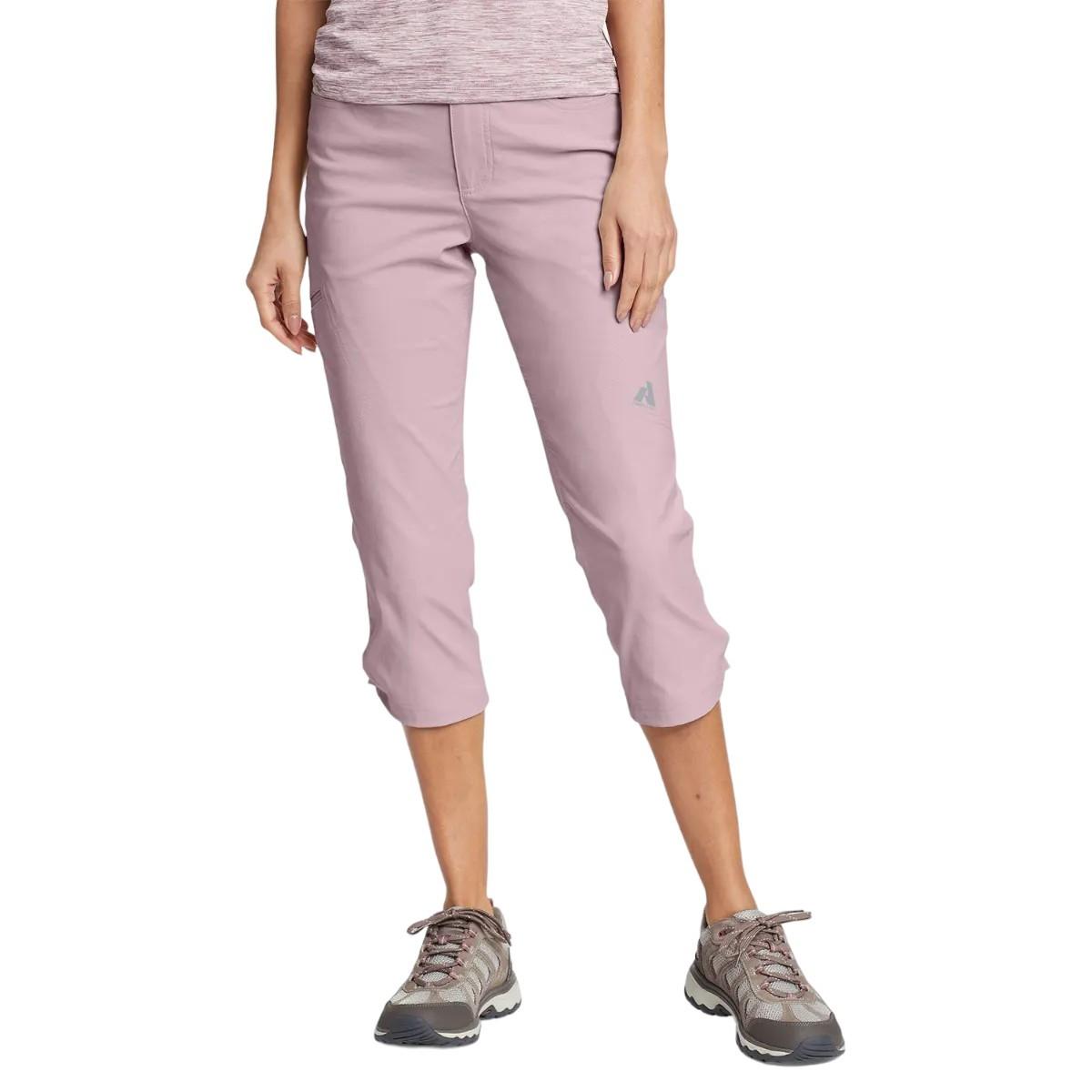 Guide Caprihose Damen Lila 3XL von Eddie Bauer