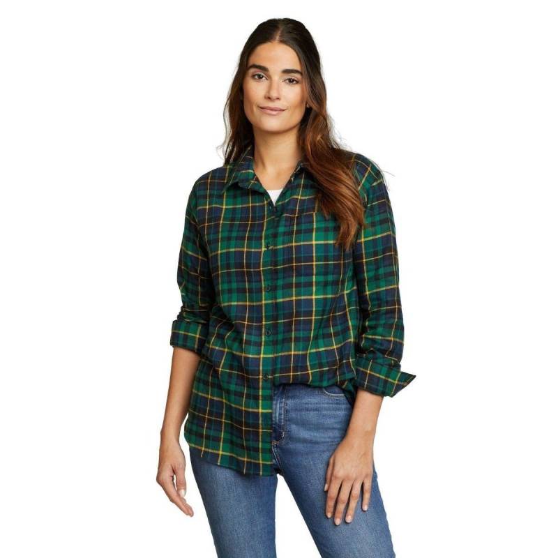 Hemd Damen Grün M von Eddie Bauer