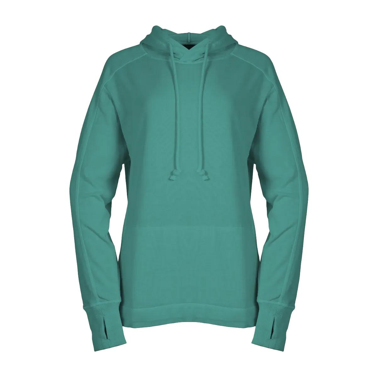 Kapuzenpullover Damen Türkisblau M von Eddie Bauer