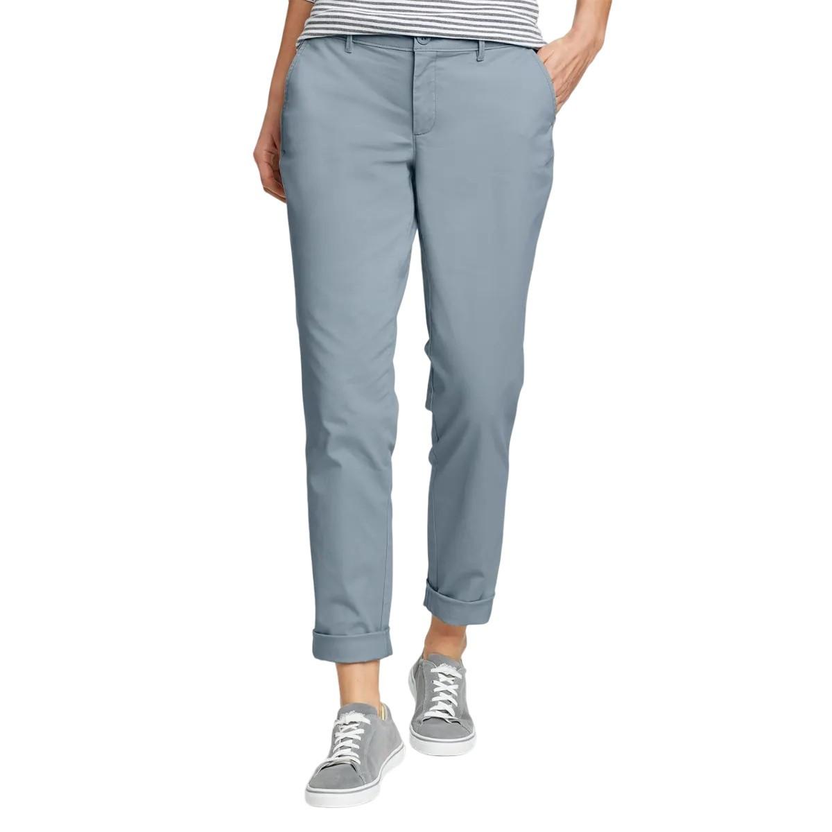 Legend Hosen Damen Blau Denim L von Eddie Bauer