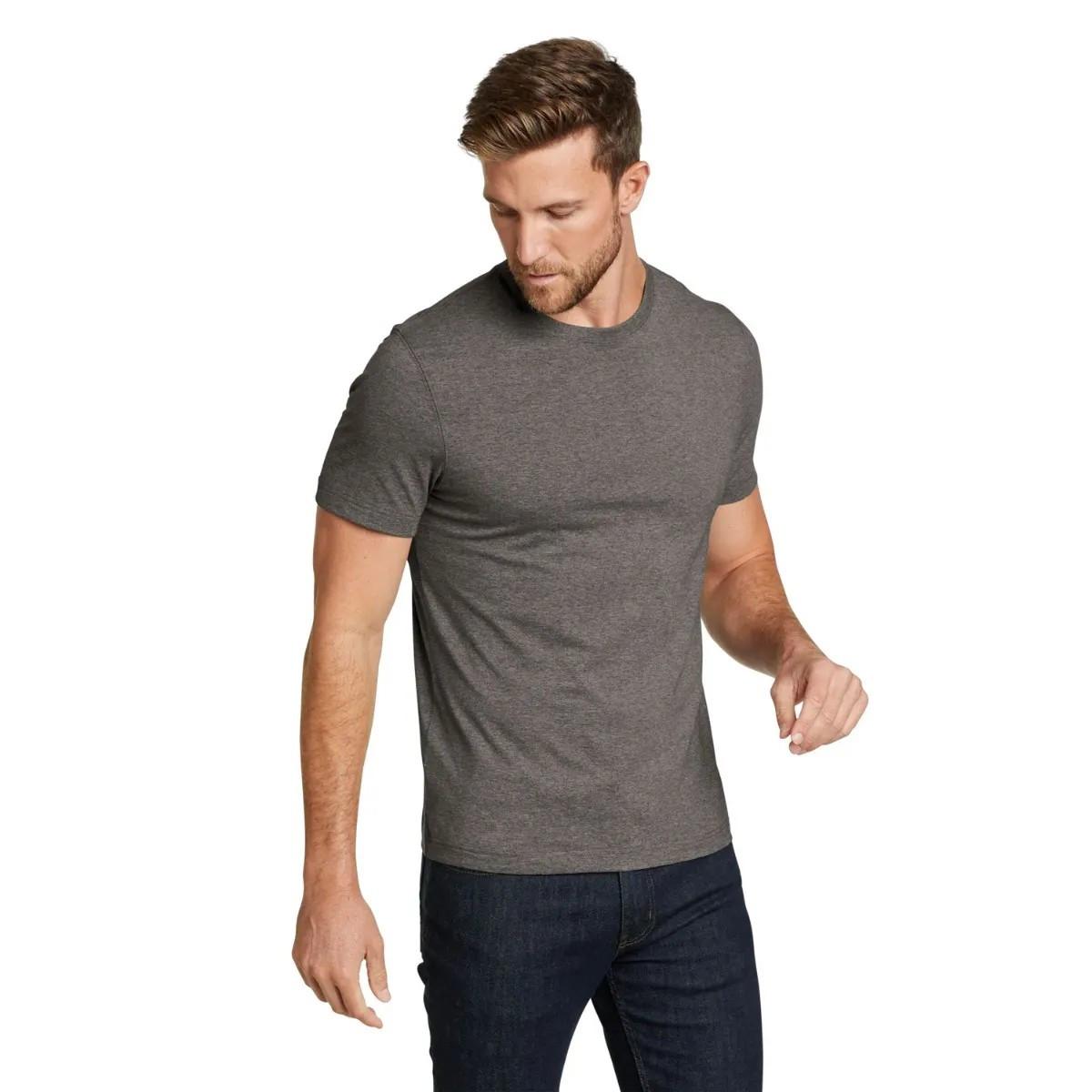 Legend Wash Tshirt Tasche Kurzärmlig Herren Spacegrau M von Eddie Bauer